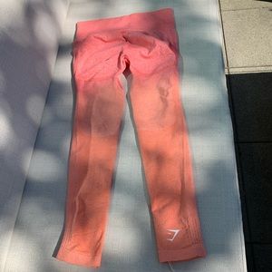 Gymshark seamless ombre leggings size small